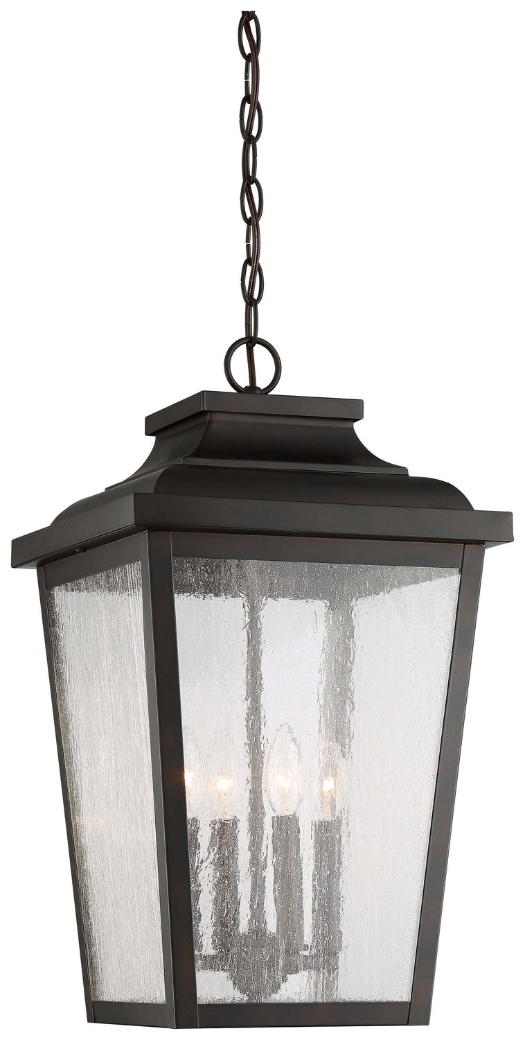 Minka-Lavery 72175-189 Four Light Outdoor Chain Hung, Chelesa Bronze