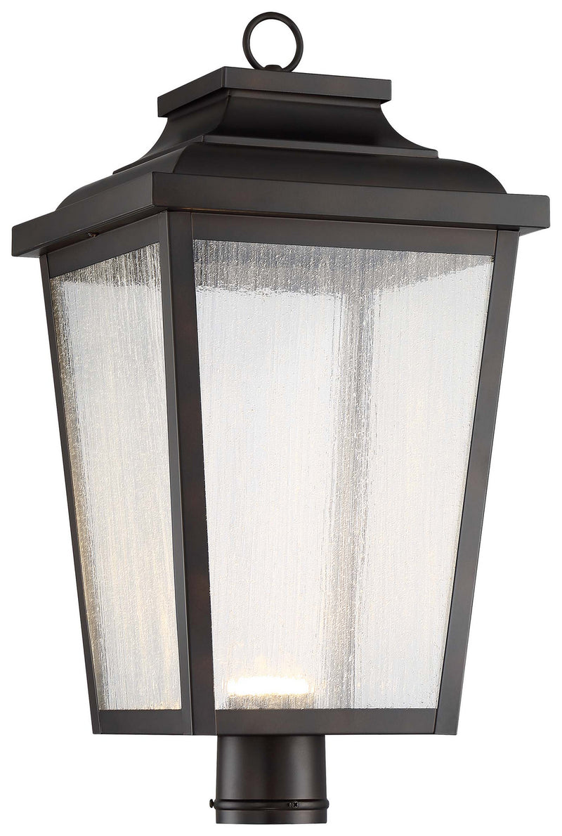 Minka-Lavery 72177-189-L LED Post Mount, Chelesa Bronze