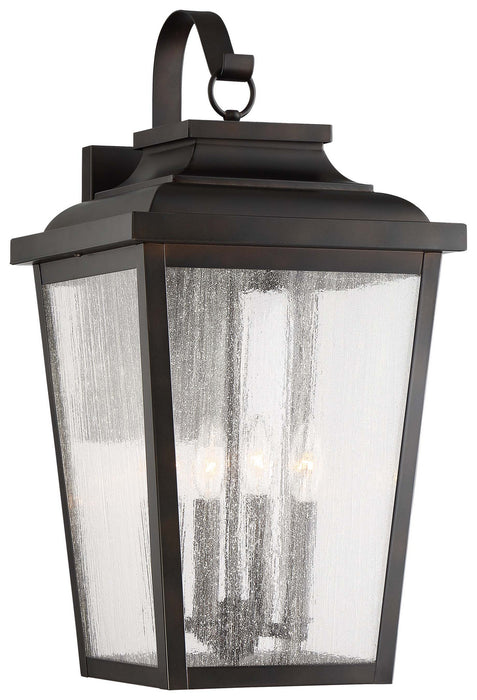 Minka-Lavery 72178-189 Four Light Outdoor Wall Mount, Chelesa Bronze