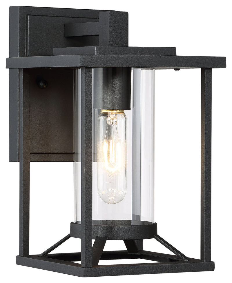 Minka-Lavery 72471-66 One Light Outdoor Wall Mount, Coal
