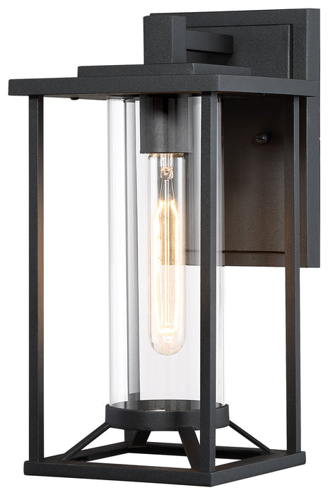 Minka-Lavery 72472-66 One Light Outdoor Wall Mount, Coal