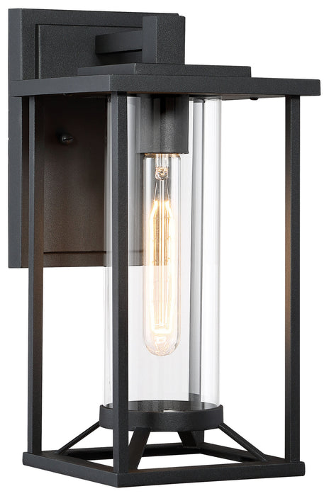 Minka-Lavery 72472-66 One Light Outdoor Wall Mount, Coal