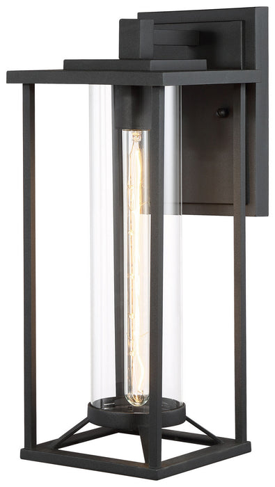Minka-Lavery 72473-66 One Light Outdoor Wall Mount, Coal