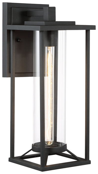 Minka-Lavery 72473-66 One Light Outdoor Wall Mount, Coal