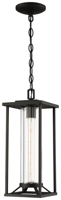 Minka-Lavery 72474-66 One Light Chain Hung Lantern, Coal