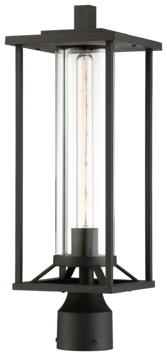 Minka-Lavery 72476-66 One Light Post Mount, Coal