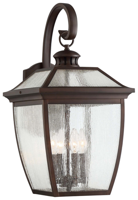 Minka-Lavery 72528-246 Four Light Outdoor Wall Mount, Alder Bronze