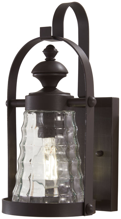 Minka-Lavery 72621-615B One Light Outdoor Wall Mount, Dorian Bronze