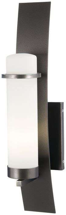 Minka-Lavery 72652-172 One Light Outdoor Wall Mount, Smoked Iron