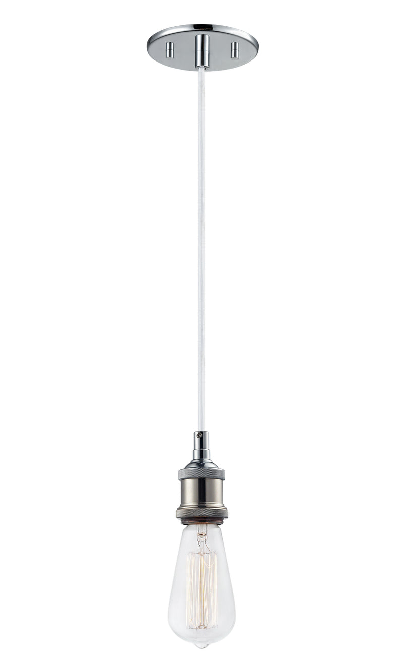Matteo Lighting C46100CH One Light Pendant, Chrome
