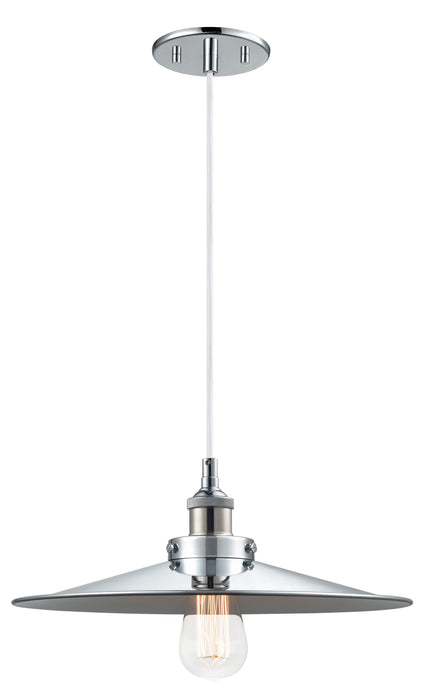 Matteo Lighting C46113CHCH One Light Pendant, Chrome