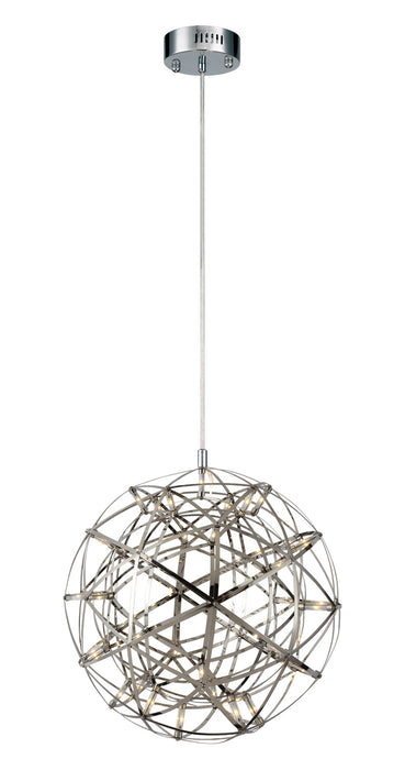 Matteo Lighting C48616CH LED Chandelier, Chrome
