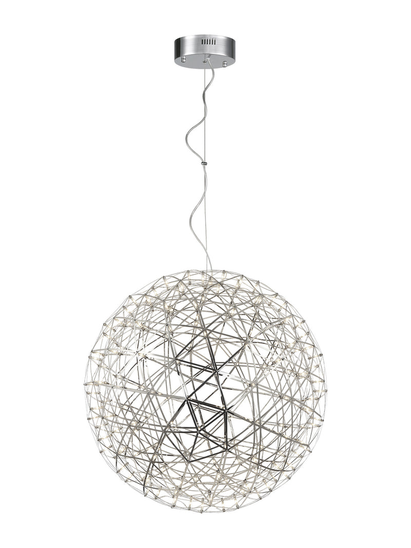 Matteo Lighting C48630CH LED Chandelier, Chrome