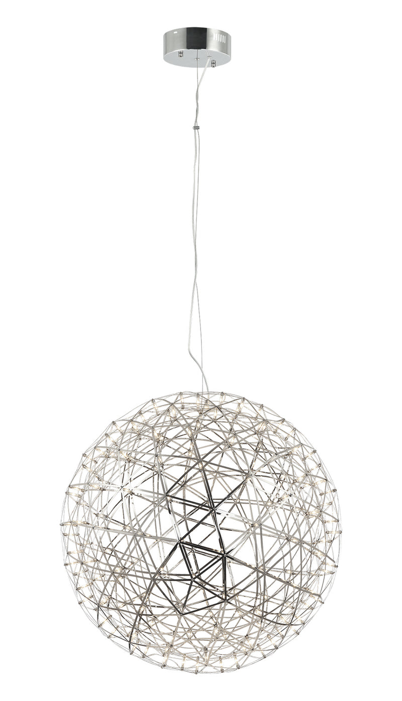 Matteo Lighting C48637CH LED Chandelier, Chrome