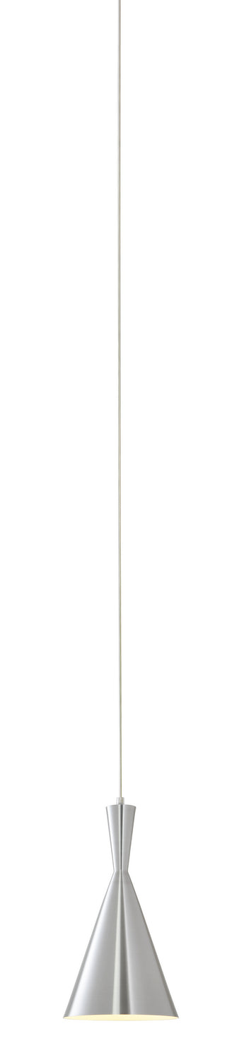 Matteo Lighting C48703BN One Light Pendant, Brushed Nickel