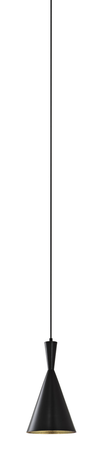Matteo Lighting C48703BZ One Light Pendant, Bronze