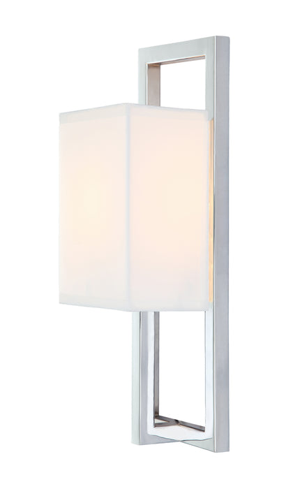 Matteo Lighting S00101CH One Light Wall Sconce, Chrome