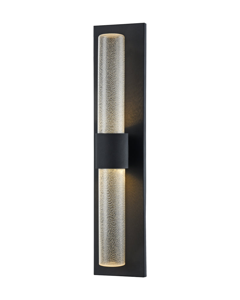 Matteo Lighting S02702MB LED Wall Sconce, Matte Black