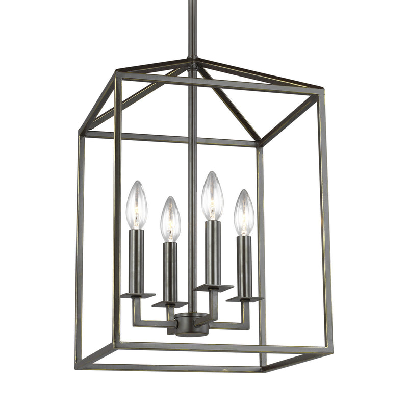 Generation Lighting 5115004-710 Four Light Hall / Foyer, Bronze