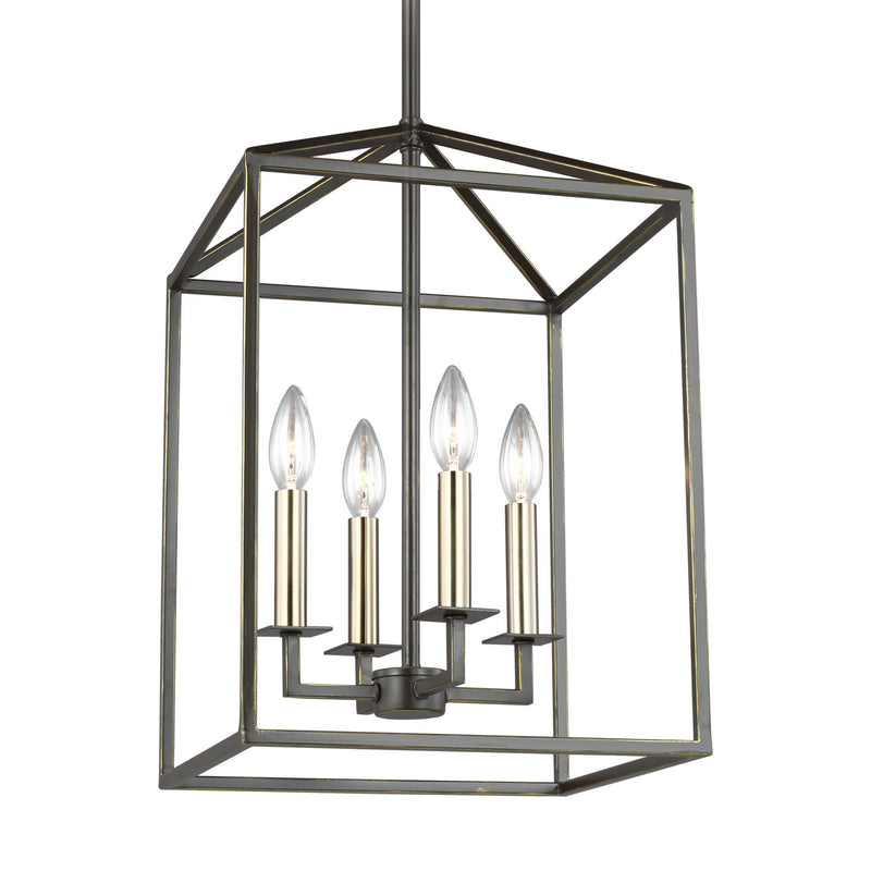 Generation Lighting 5115004-710 Four Light Hall / Foyer, Bronze