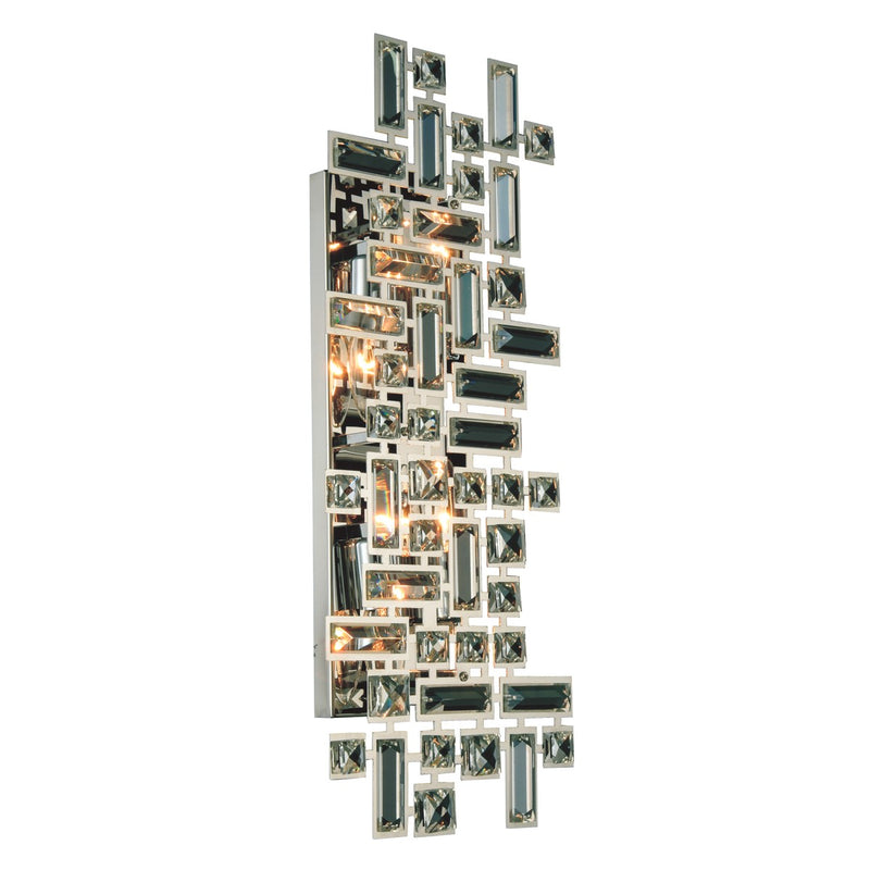 Elegant Lighting V2100W22C/RC Four Light Wall Sconce, Chrome