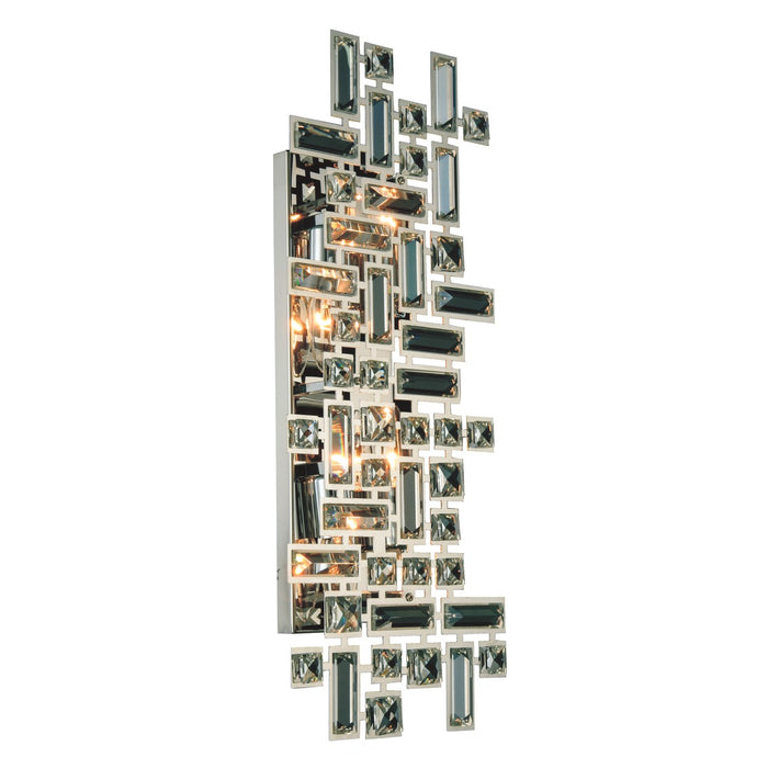 Elegant Lighting V2100W22C/RC Four Light Wall Sconce, Chrome