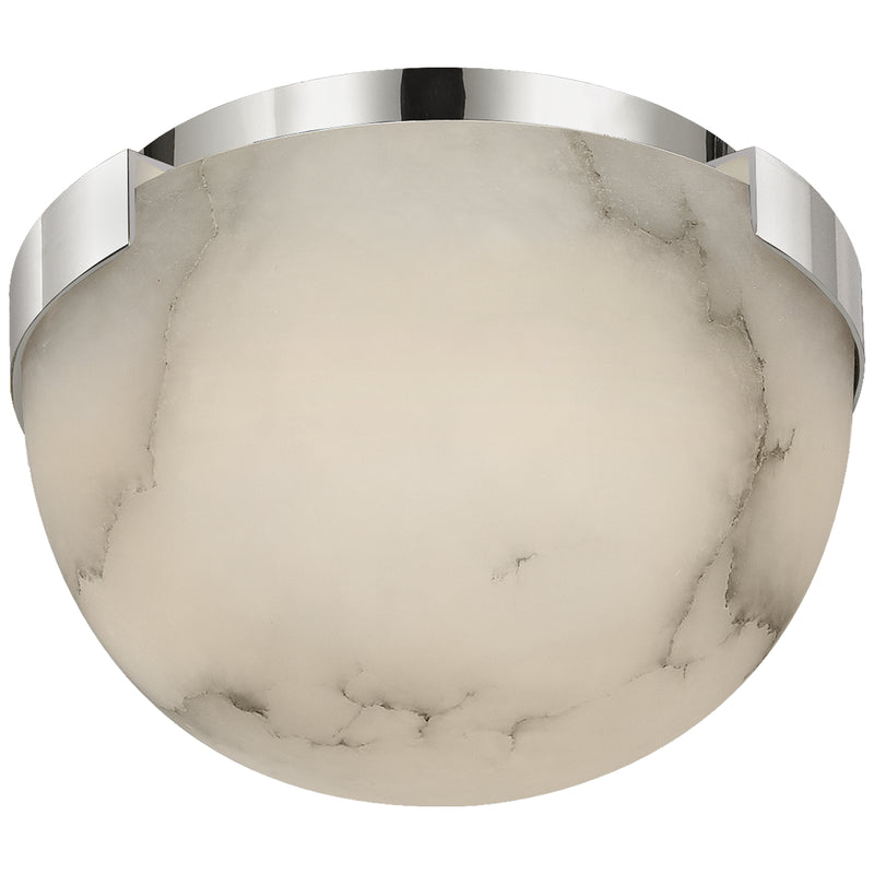 Visual Comfort Signature KW 4011PN-ALB LED Flush Mount, Polished Nickel