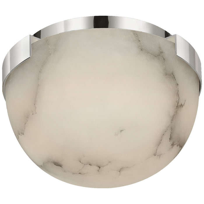Visual Comfort Signature KW 4011PN-ALB LED Flush Mount, Polished Nickel