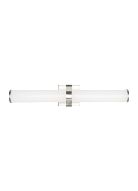 Visual Comfort Modern 700BCLYK24S-LED930 LED Bath, Satin Nickel