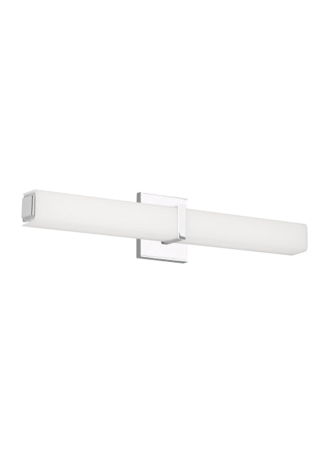Visual Comfort Modern 700BCMLN24WC-LED930 LED Bath, Chrome