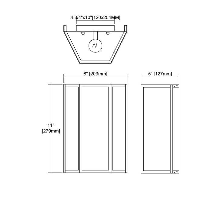 ELK Home 10350/1 One Light Wall Sconce, Oil Rubbed Bronze