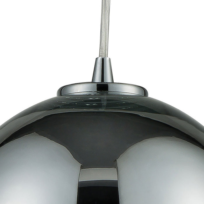 ELK Home 10492/3LP Three Light Pendant, Polished Chrome