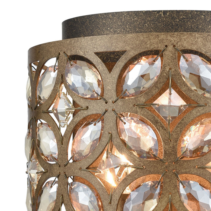 ELK Home 12150/2 Two Light Wall Sconce, Mocha