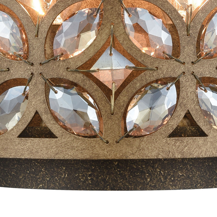 ELK Home 12150/2 Two Light Wall Sconce, Mocha