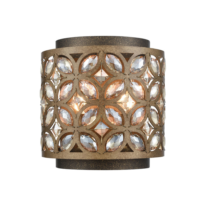 ELK Home 12150/2 Two Light Wall Sconce, Mocha