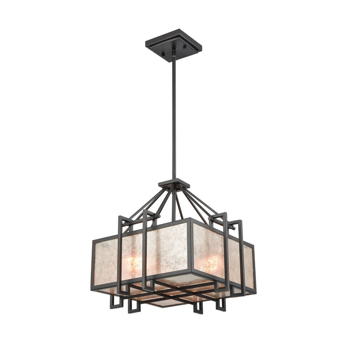 ELK Home 16184/3 Three Light Chandelier, Oil Rubbed Bronze