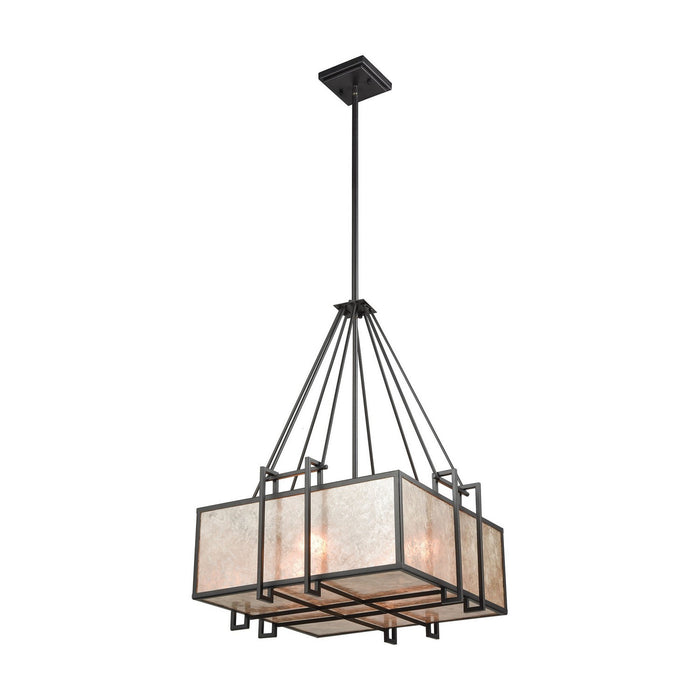 ELK Home 16185/4 Four Light Chandelier, Oil Rubbed Bronze
