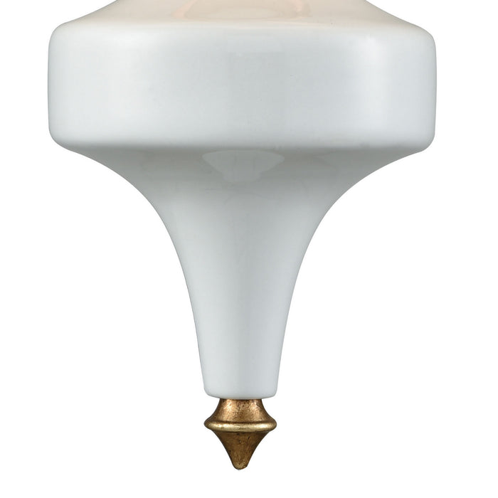 ELK Home 33050/1 One Light Wall Sconce, Antique Gold Leaf