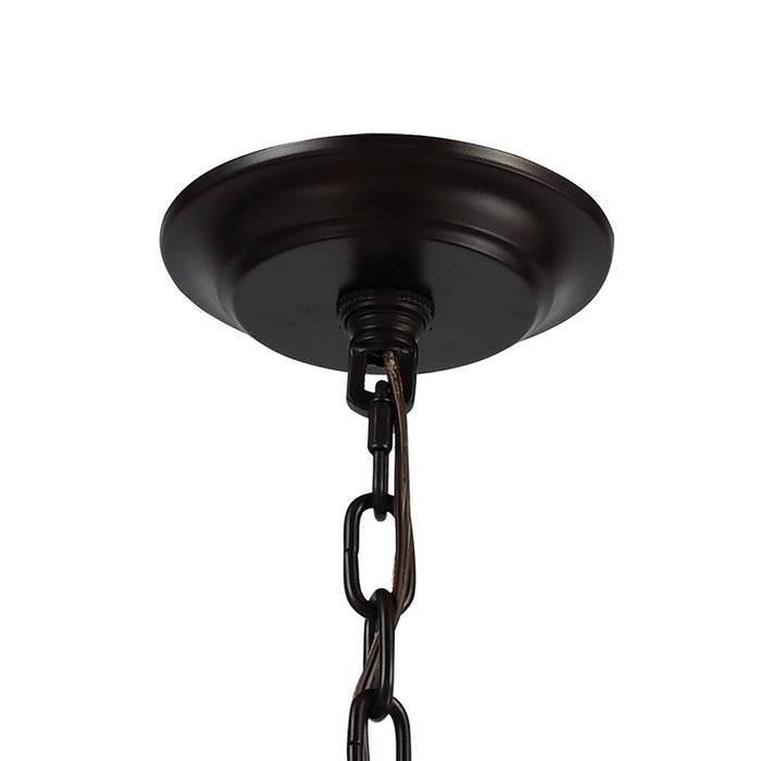 ELK Home 33067/9 Nine Light Chandelier, Oil Rubbed Bronze