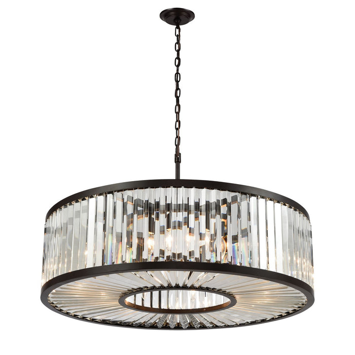 ELK Home 33068/11 11 Light Chandelier, Oil Rubbed Bronze