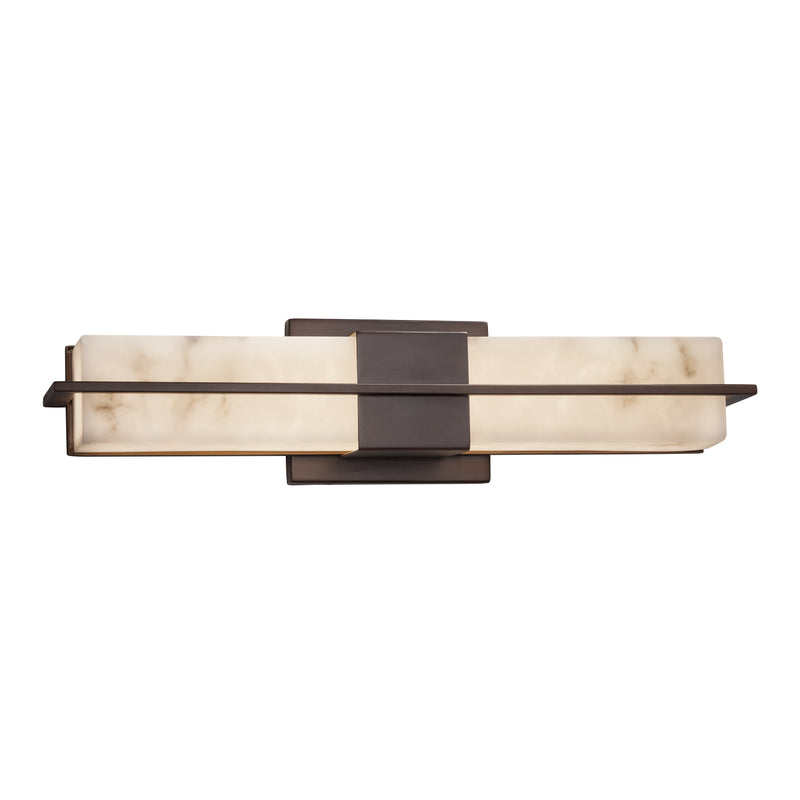 Justice Designs FAL-9051-DBRZ LED Linear Bath Bar, Dark Bronze