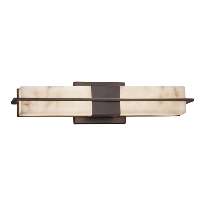 Justice Designs FAL-9051-DBRZ LED Linear Bath Bar, Dark Bronze