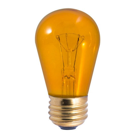 Bulbrite 701211 Light Bulb, Transparent Amber