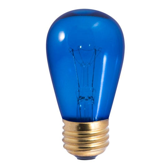 Bulbrite 701311 Light Bulb, Transparent Blue
