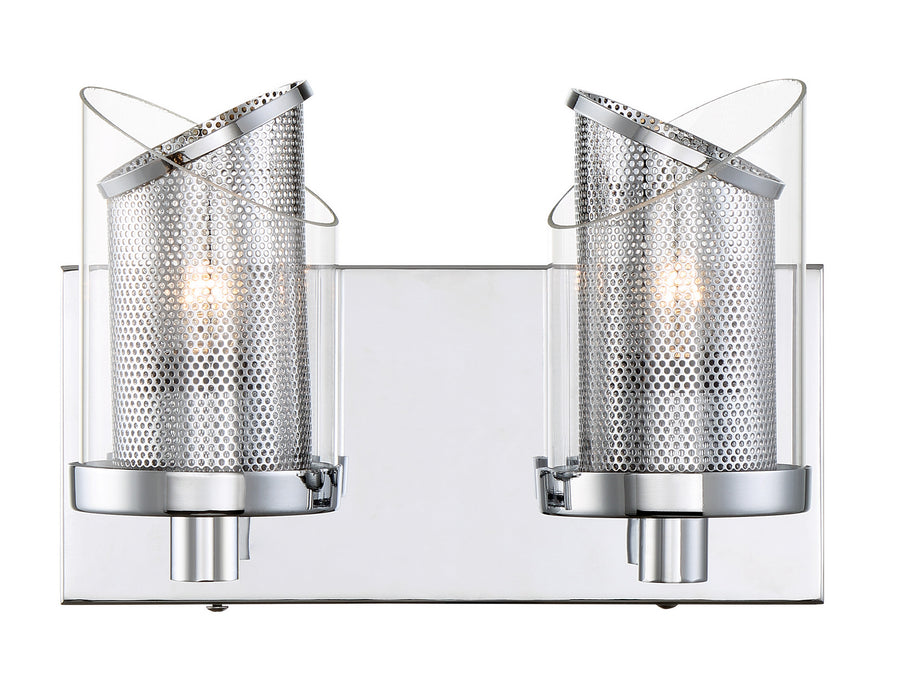 Varaluz 246B02CH Two Light Bath, Chrome