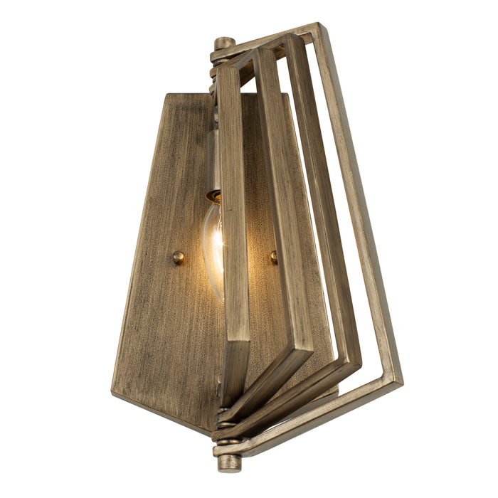 Varaluz 262W01HG One Light Wall Sconce, Havana Gold