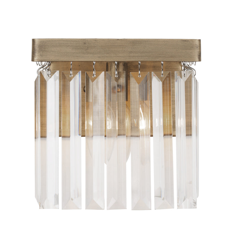 Varaluz 297B01HG One Light Bath, Havana Gold
