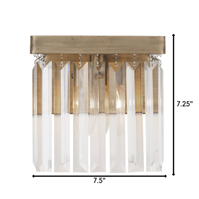 Varaluz 297B01HG One Light Bath, Havana Gold