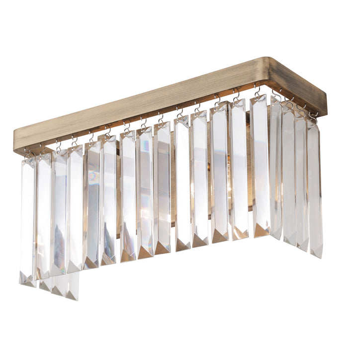 Varaluz 297B02HG Two Light Bath, Havana Gold