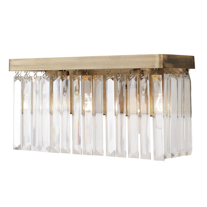 Varaluz 297B02HG Two Light Bath, Havana Gold